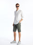 LC Waikiki Comfortable Fit Men's Bermuda Shorts